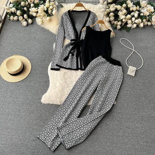 R&B | Dreiteiliges Gestricktes WinterSatz