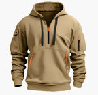 R&B | Hoodie mit Reißverschluss - Funktionaler Freizeit-Hoodie für Alltag & Outdoor
