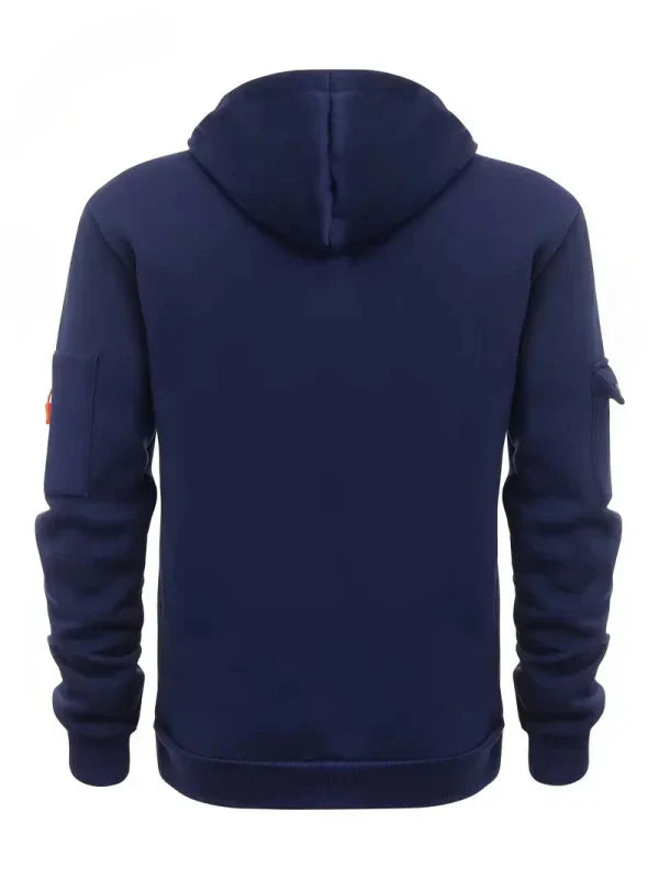 R&B | Hoodie mit Reißverschluss - Funktionaler Freizeit-Hoodie für Alltag & Outdoor