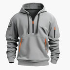 R&B | Hoodie mit Reißverschluss - Funktionaler Freizeit-Hoodie für Alltag & Outdoor