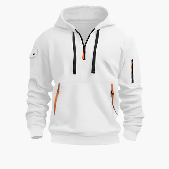 R&B | Hoodie mit Reißverschluss - Funktionaler Freizeit-Hoodie für Alltag & Outdoor