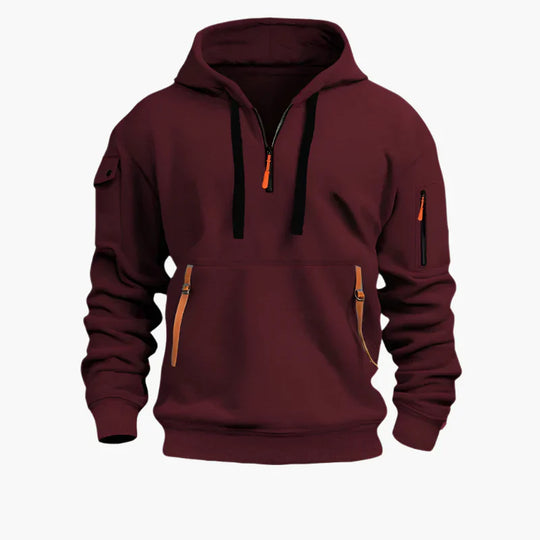 R&B | Hoodie mit Reißverschluss - Funktionaler Freizeit-Hoodie für Alltag & Outdoor