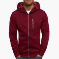 R&B | Kapuzenjacke Sportlich Freizeit - Bequemer Hoodie mit Reißverschluss und Taschen
