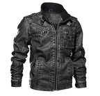 R&B | Herren Slim-Fit Bikerjacke