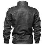 R&B | Herren Slim-Fit Bikerjacke