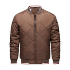 R&B | Herren Rauten Stepp Bomberjacke