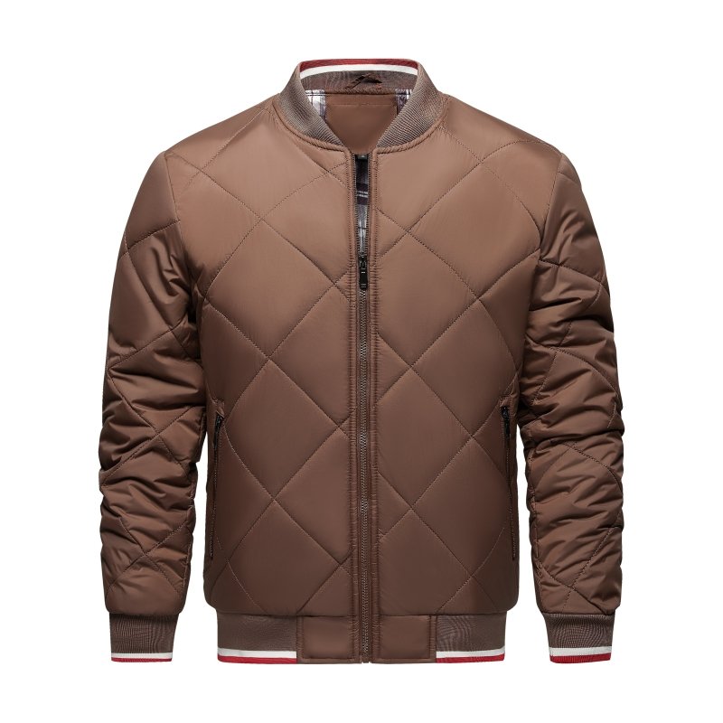 R&B | Herren Rauten Stepp Bomberjacke