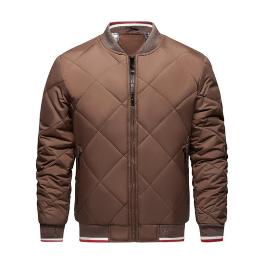 R&B | Herren Rauten Stepp Bomberjacke