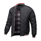 R&B | Herren Rauten Stepp Bomberjacke