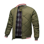R&B | Herren Rauten Stepp Bomberjacke