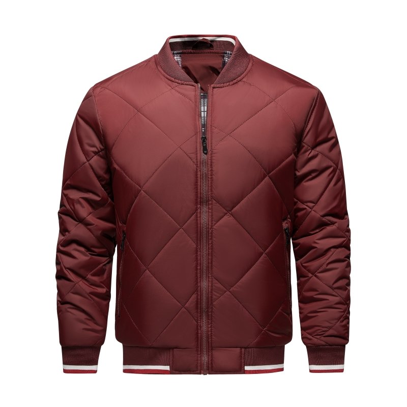 R&B | Herren Rauten Stepp Bomberjacke