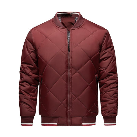 R&B | Herren Rauten Stepp Bomberjacke