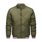 R&B | Herren Rauten Stepp Bomberjacke