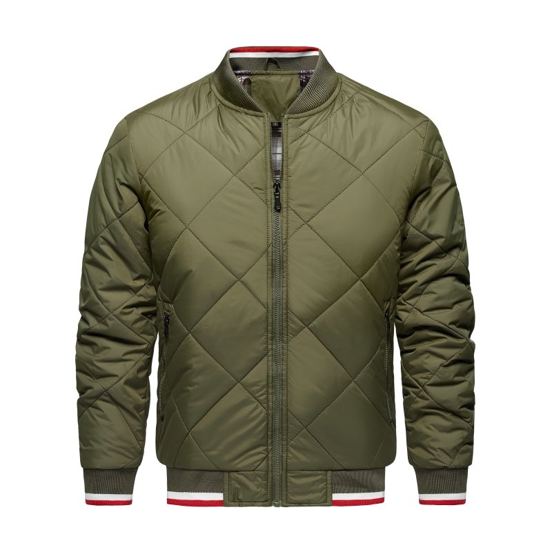 R&B | Herren Rauten Stepp Bomberjacke
