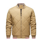 R&B | Herren Rauten Stepp Bomberjacke