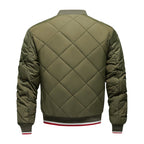 R&B | Herren Rauten Stepp Bomberjacke