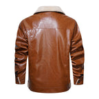 R&B | Herren Sherpa Kragen Freizeitjacke