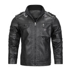 R&B | Herren Slim-Fit Bikerjacke