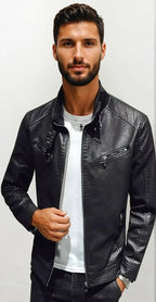 R&B | Bikerjacke Im Modernen Stil für Freizeit und Ausgehen