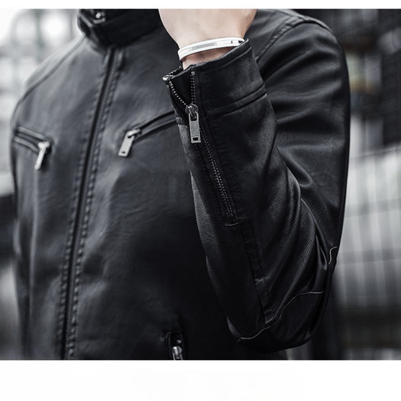 R&B | Bikerjacke Im Modernen Stil für Freizeit und Ausgehen