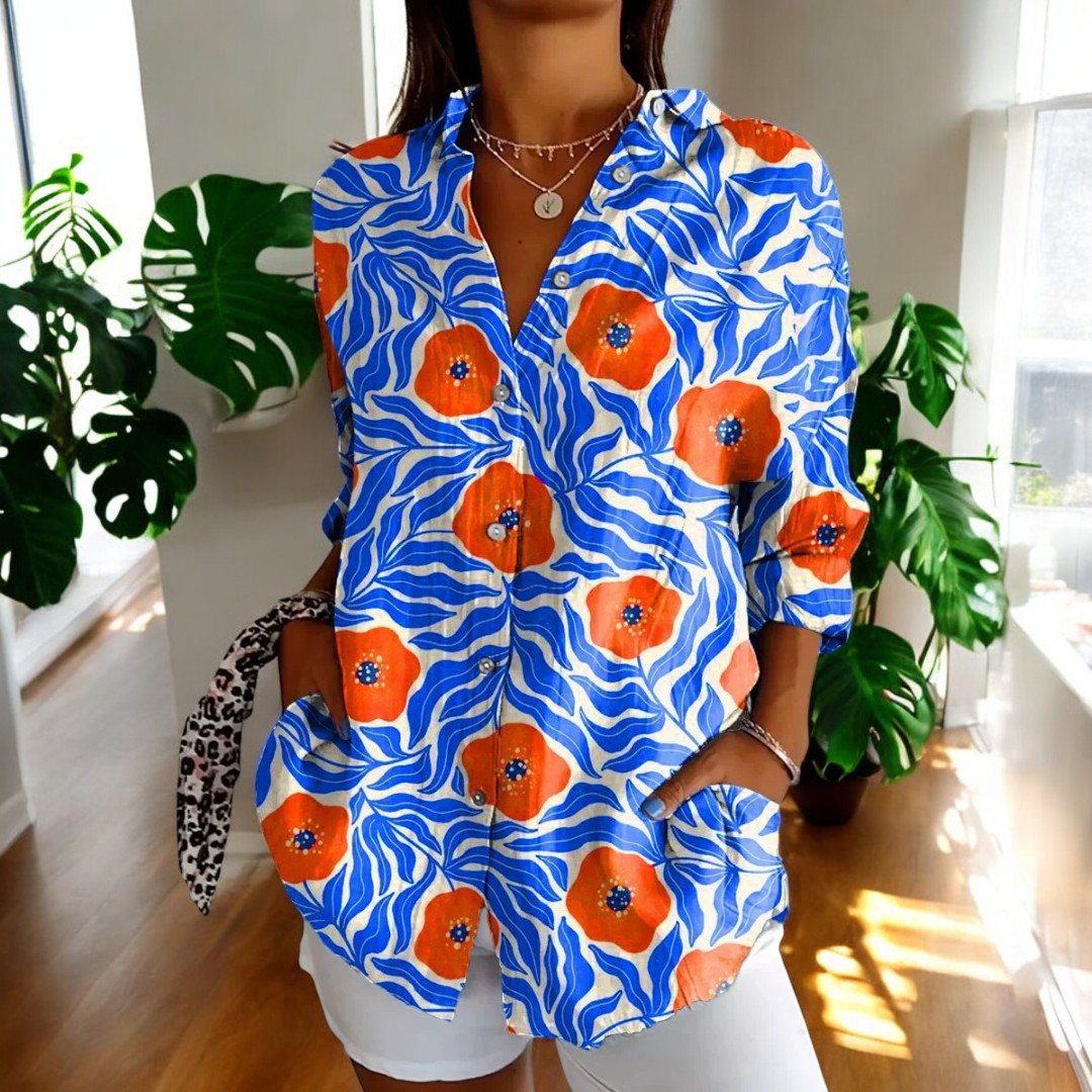 R&B | Elegante Vintage Bluse