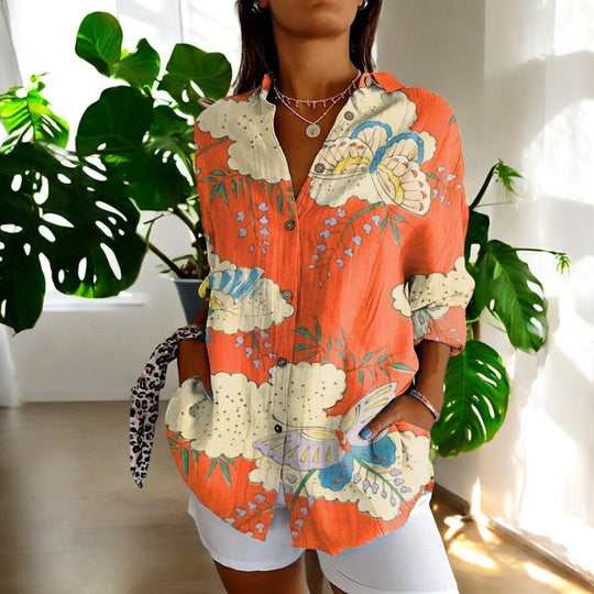 R&B | Elegante Vintage Bluse