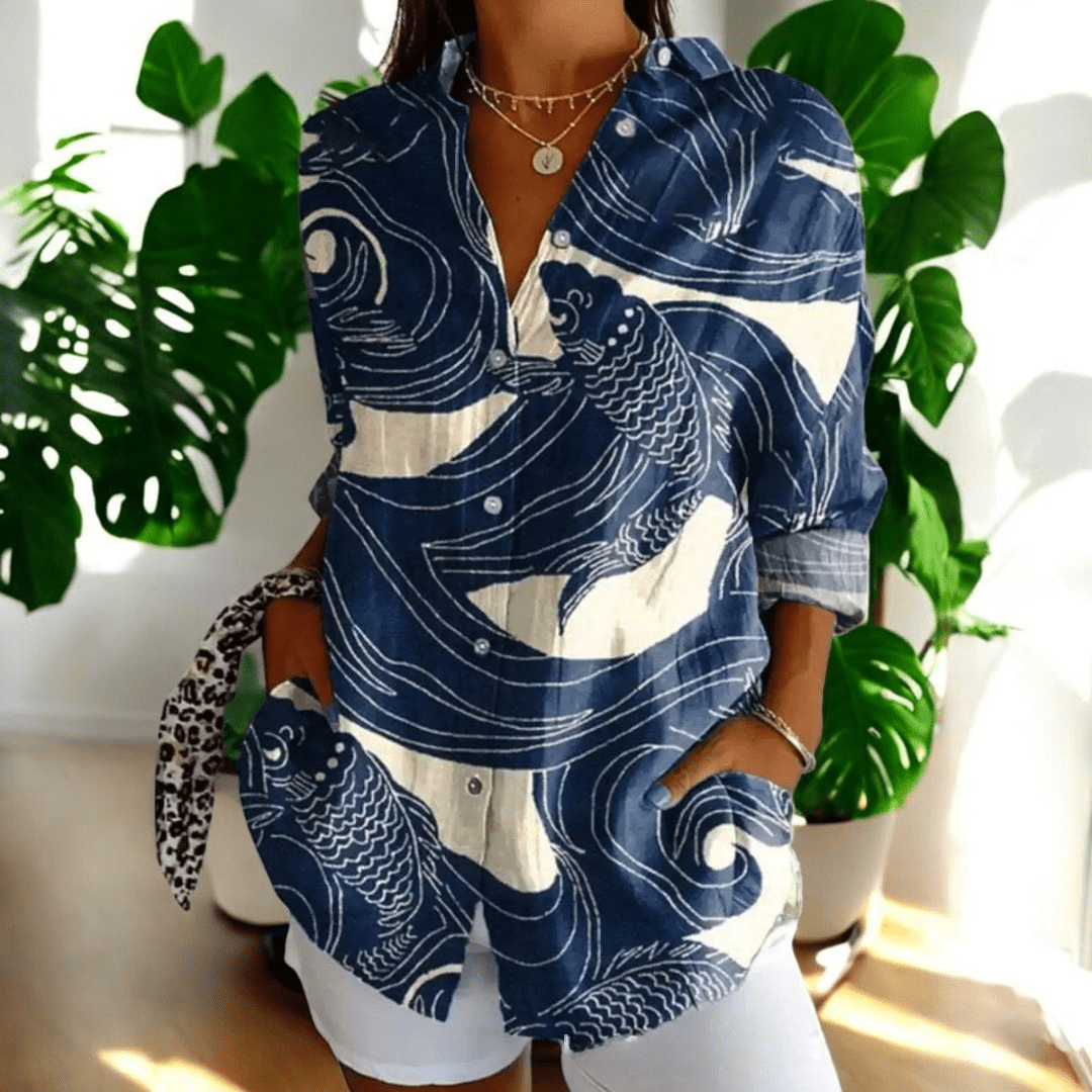 R&B | Elegante Vintage Bluse