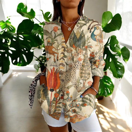 R&B | Elegante Vintage Bluse
