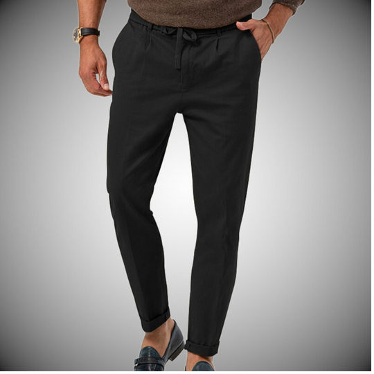 R&B | Herren Chino Hose Weiß Stoffhose
