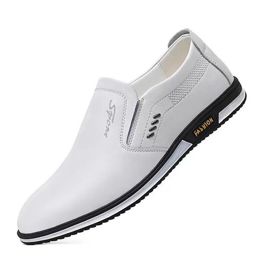 R&B | Herren Sommer Loafer Schwarz
