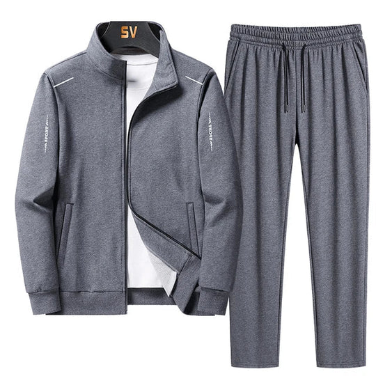 R&B | Trainingsanzug - Bequemes Set mit sportlicher Jacke und elastischen Hosen für den täglichen Gebrauch