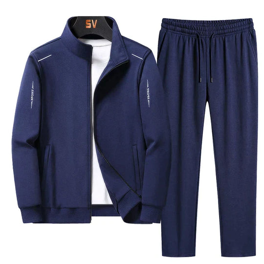 R&B | Trainingsanzug - Bequemes Set mit sportlicher Jacke und elastischen Hosen für den täglichen Gebrauch