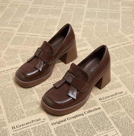Grobe Lederschuhe R&B