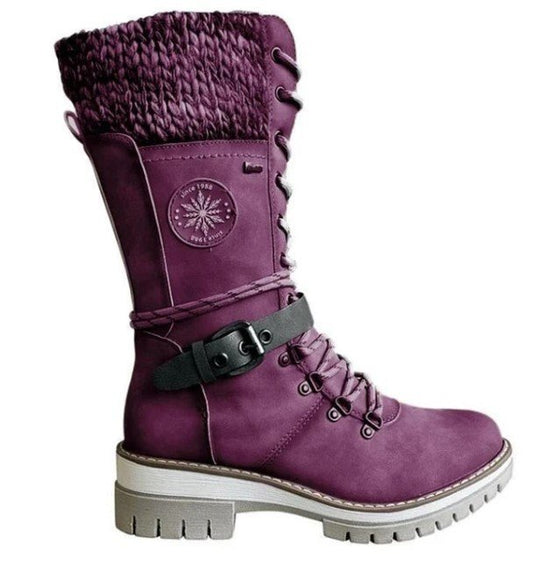 R&B | Hohe Damenstiefel mit orthopädischer Sohle