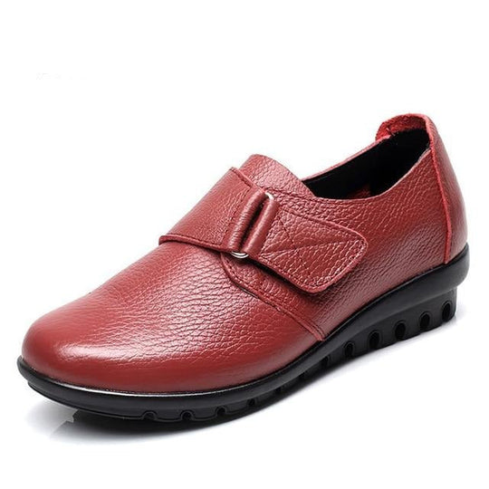Schwarze EchtlederKomfortschuhe R&B