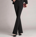 R&B | Taillierte Flared Slim-Fit Hose