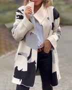 R&B | Jacke mit Langen Ärmeln und Druck