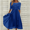 R&B | Hochzeitsgast Kleid Elegante Midi