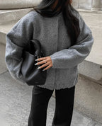 R&B | Wollmischung Übergröße Jacke