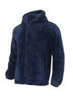 R&B | Kapuzenfleece Männer Winterjacke