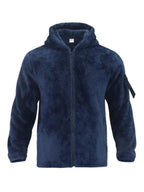 R&B | Kapuzenfleece Männer Winterjacke