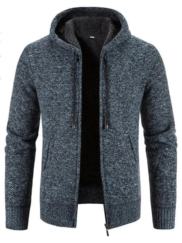 R&B | Zipper Herren Strickjacke Pullover