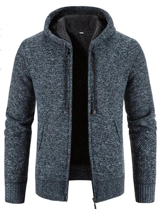 R&B | Zipper Herren Strickjacke Pullover