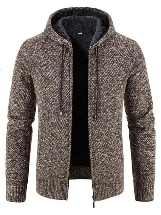 R&B | Zipper Herren Strickjacke Pullover