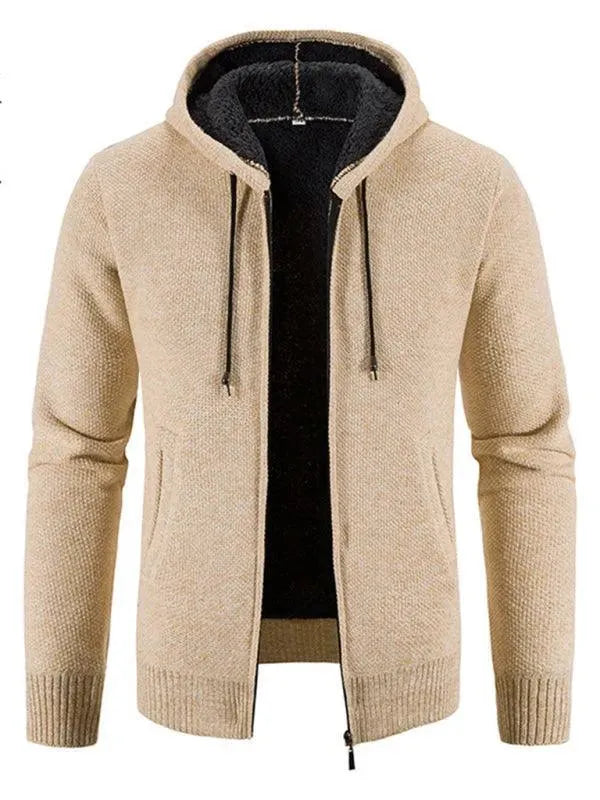 R&B | Zipper Herren Strickjacke Pullover