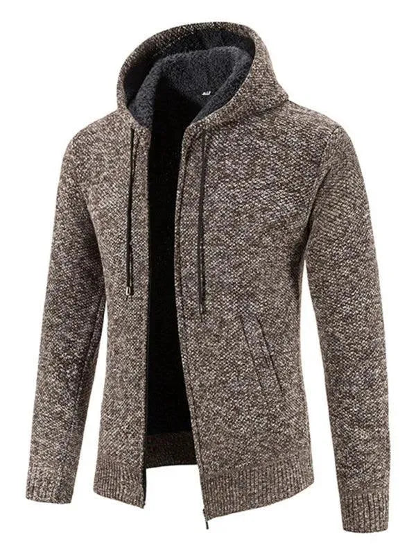 R&B | Zipper Herren Strickjacke Pullover
