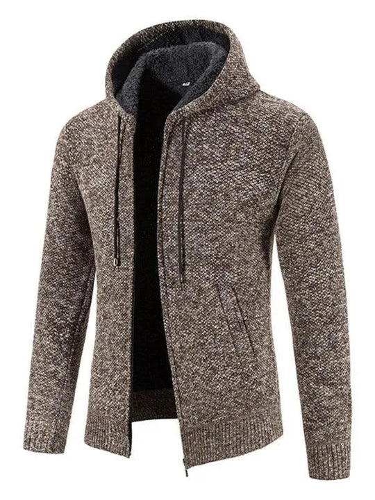 R&B | Zipper Herren Strickjacke Pullover