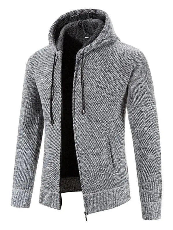 R&B | Zipper Herren Strickjacke Pullover
