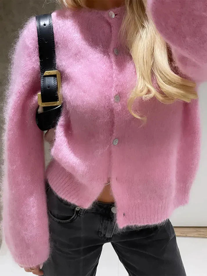 R&B | Mohair Strickjacke