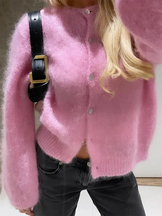 R&B | Mohair Strickjacke